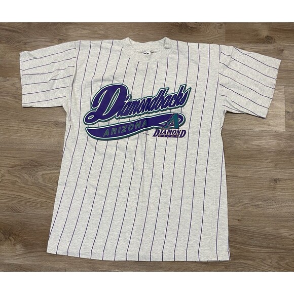 Vintage CSA Nutmeg Mills Arizona Diamondbacks 1998 Baseball T Shirt Sz Large MLB - Picture 1 of 7